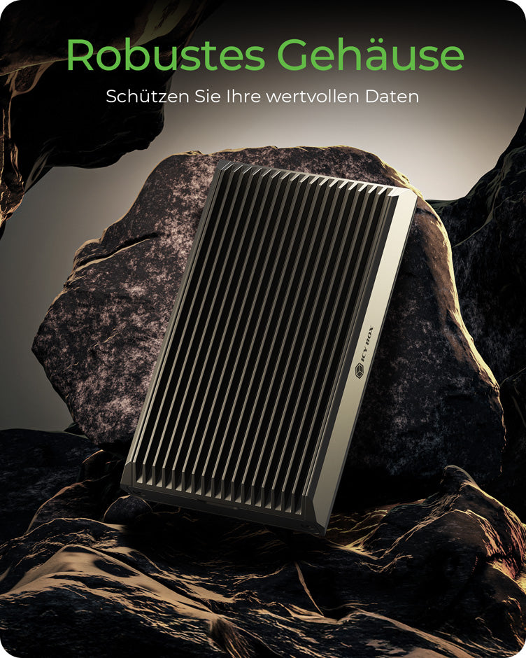 ICY BOX IB-1920M-C42 – 1-Bay Desktop SSD-Gehäuse – NVMe M.2, für M.2 22×30/42/60/80 mm (M-Key)