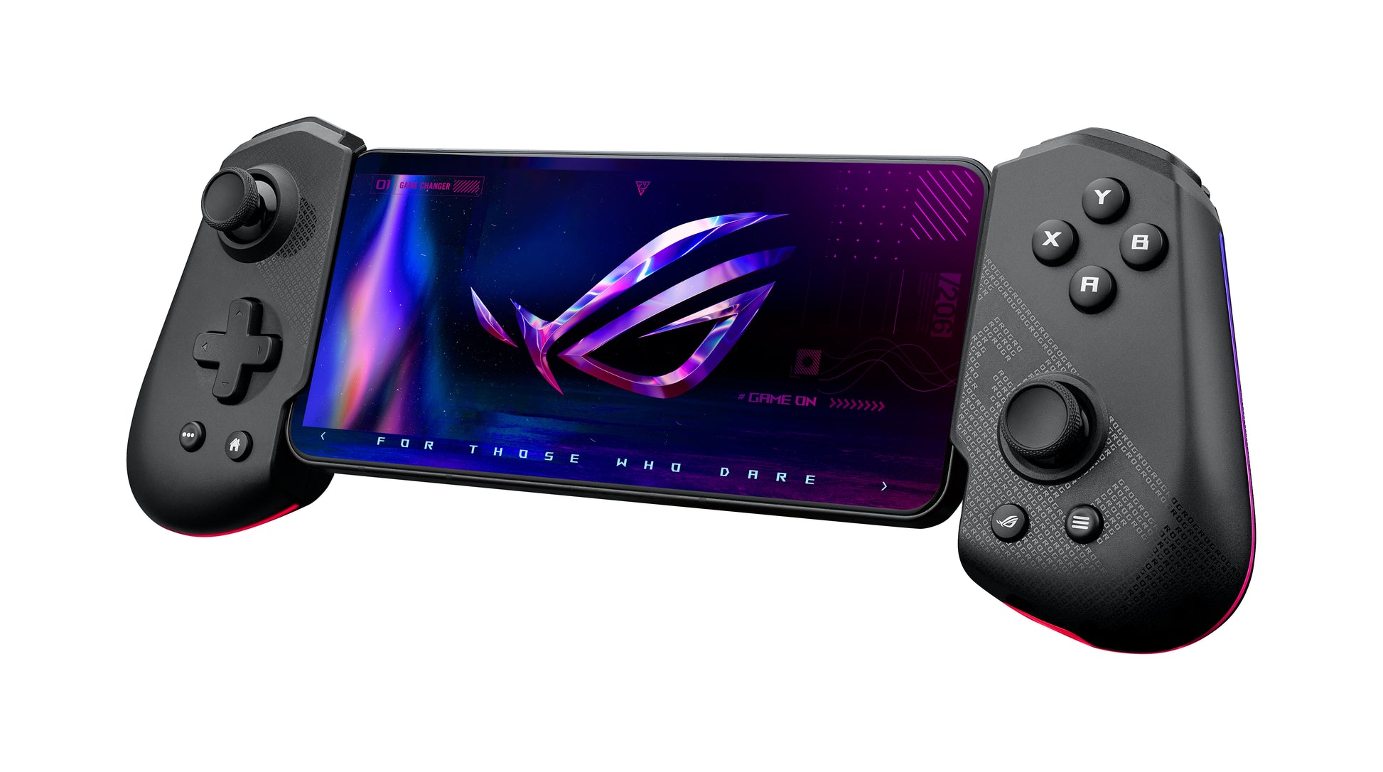 ASUS ROG Tessen – Mobiler Controller – kabelgebunden, USB-C – für Android – Schwarz/Grau