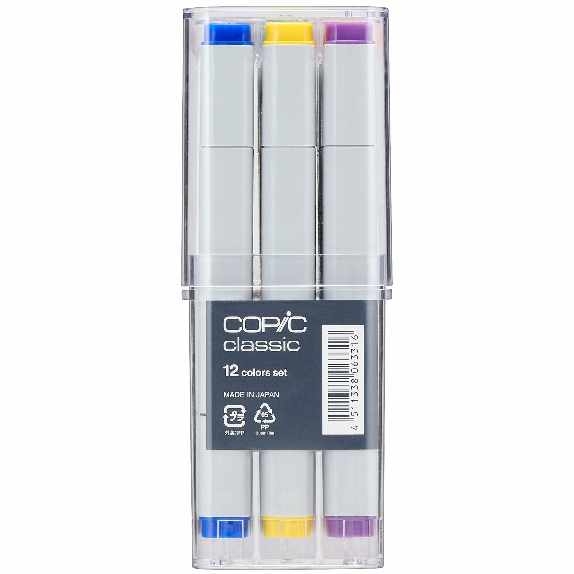 Copic Permanent Marker – 12 Stück