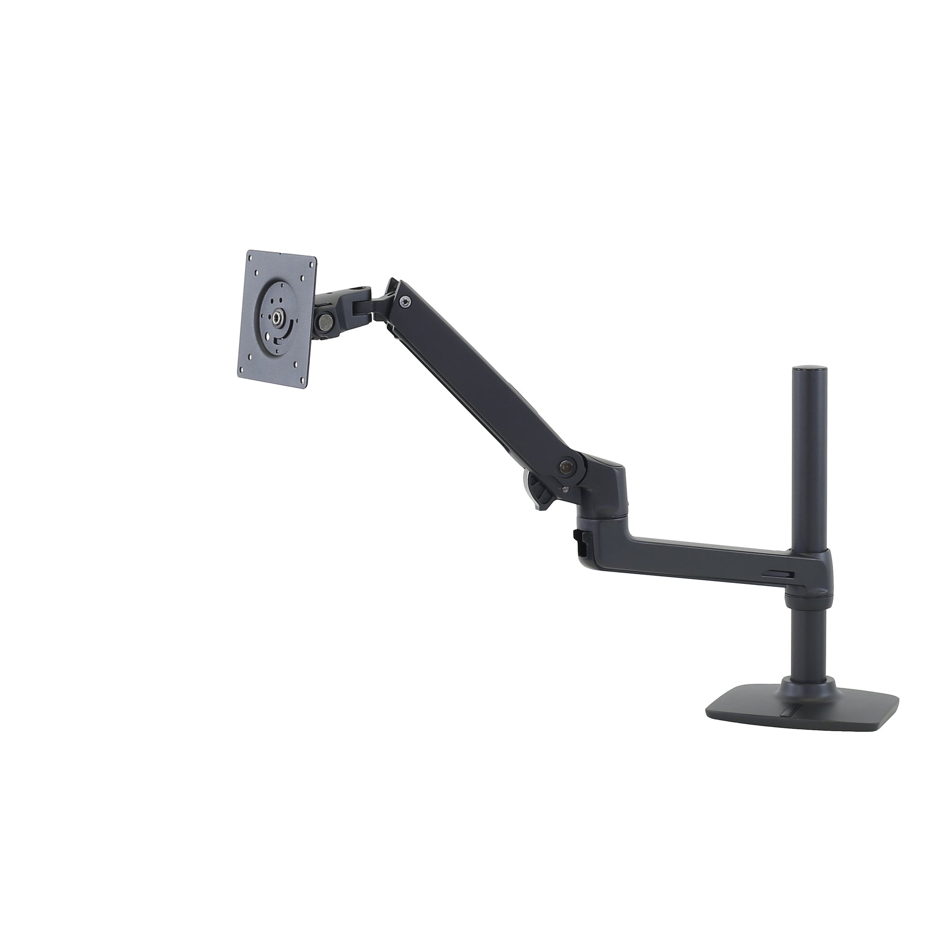 Ergotron LX – Monitorarm, Hohe Säule, Schwarz