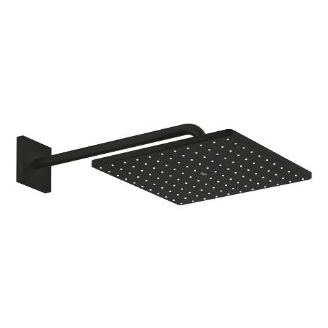 GROHE Kopfbrause RSH 310 Mono Cube Set – 31×42,2 cm, Stahl, Schwarz