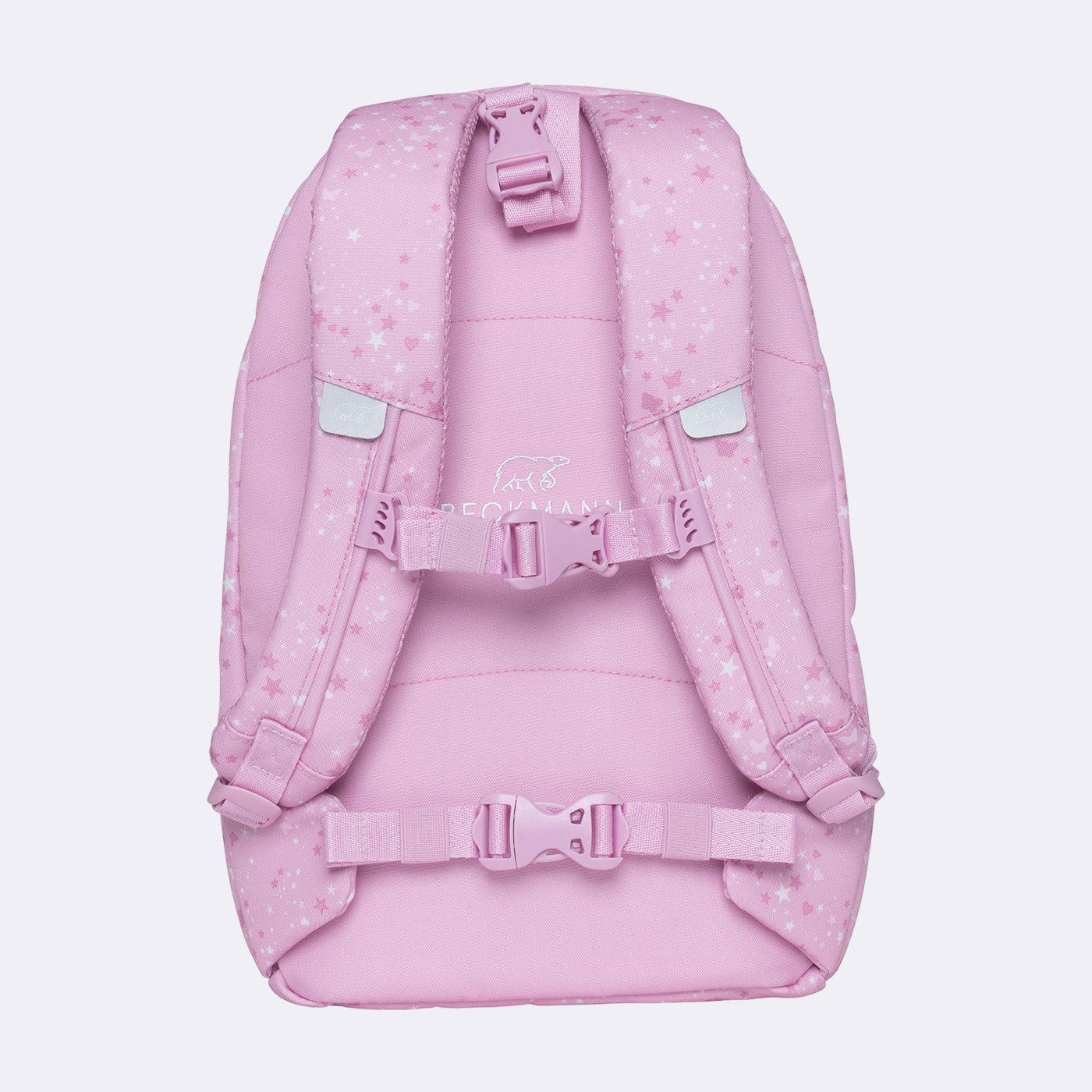 Beckmann Schulrucksack Active Air Flx – 6-teilig – Rosie – 26,0 × 39,0 × 22,0 cm