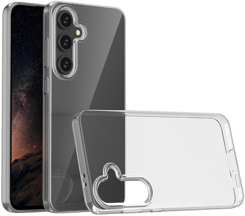 eSTUFF LONDON Backcover – für Samsung Galaxy S24 FE (4G/5G), TPU, Transparent