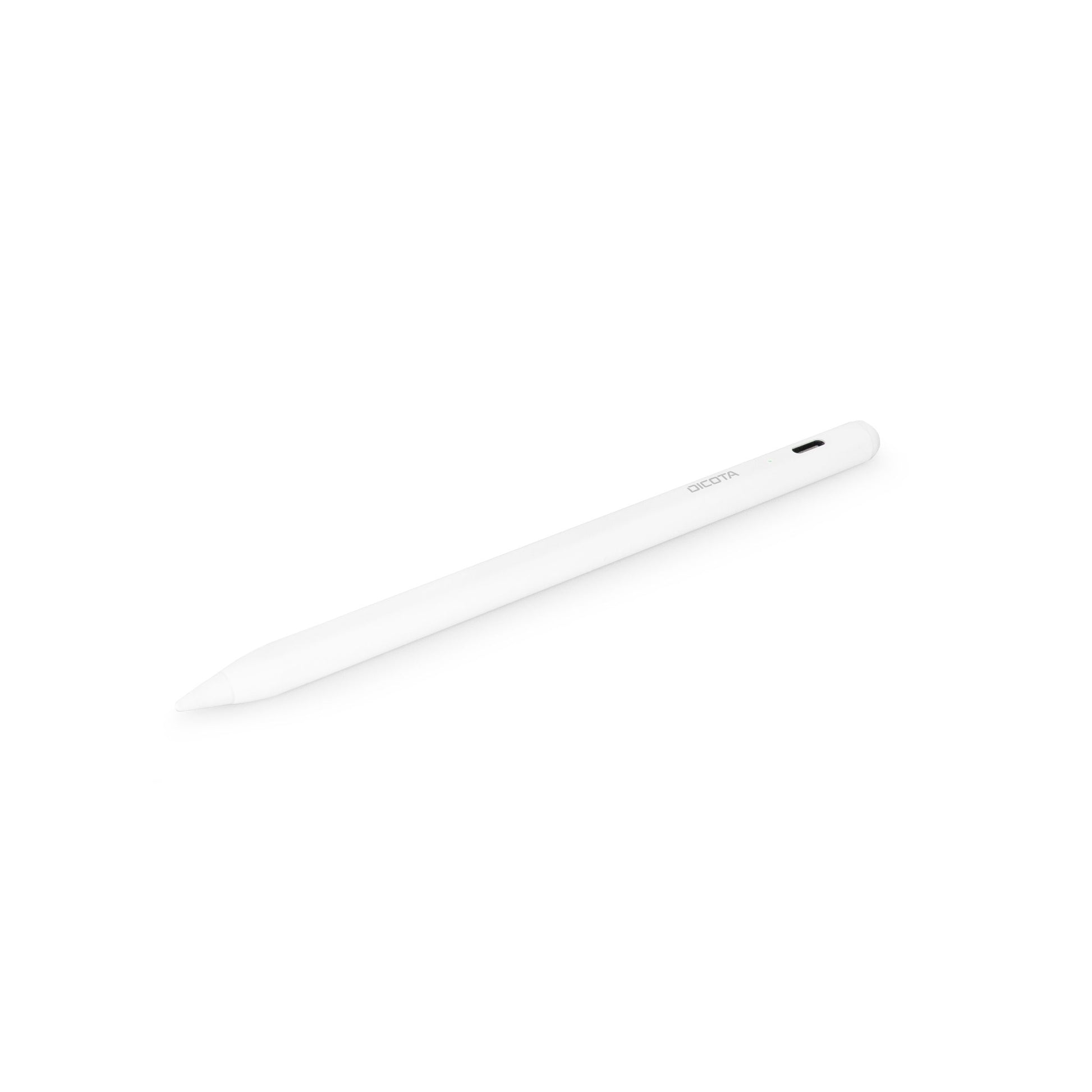 DICOTA Eingabestift für Apple iPad – aktiv, 9 h Batterielaufzeit – Weiss