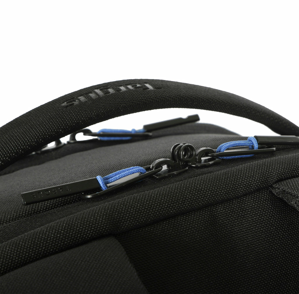 Targus Notebook-Rucksack für Geräte bis 16" – 22 l – 69% recycelter Kunststoff – Schwarz