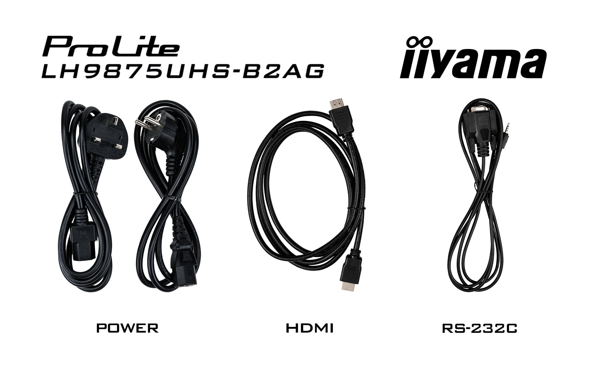iiyama ProLite – Signage-Display, 97,5", 3840 × 1600, 500 cd/m², 24/7, OPS
