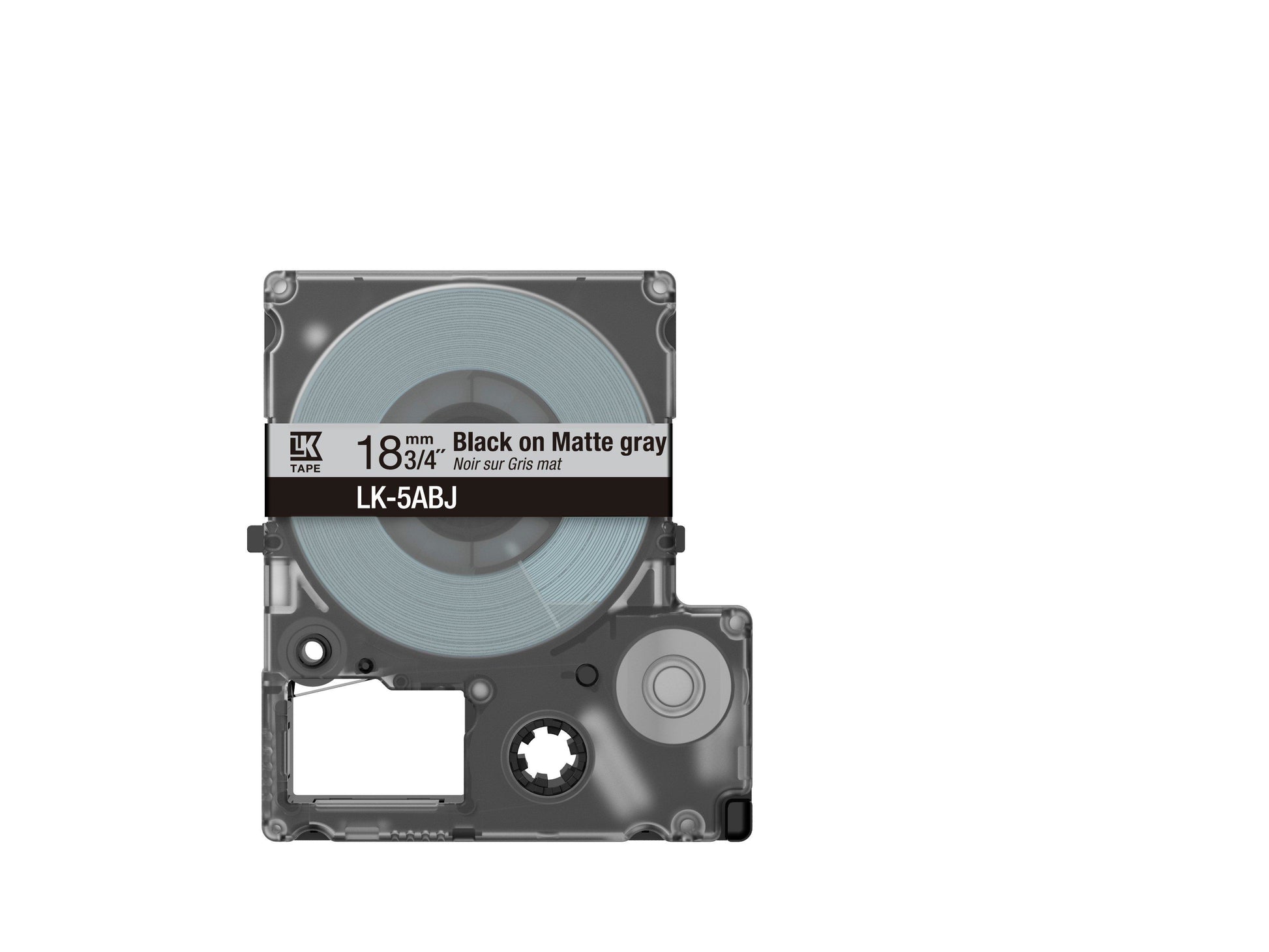 Epson Matte Klebeband – 18 mm, Grau/Schwarz