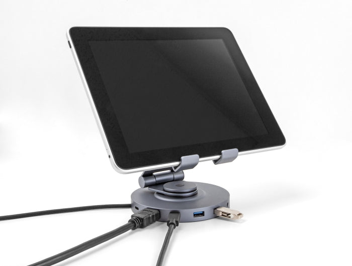 DeLOCK 88017 Dockingstation – USB-C, 1× HDMI, 2× USB-A, SD/microSD, 3,5 mm Audio, für Windows/Mac/Android