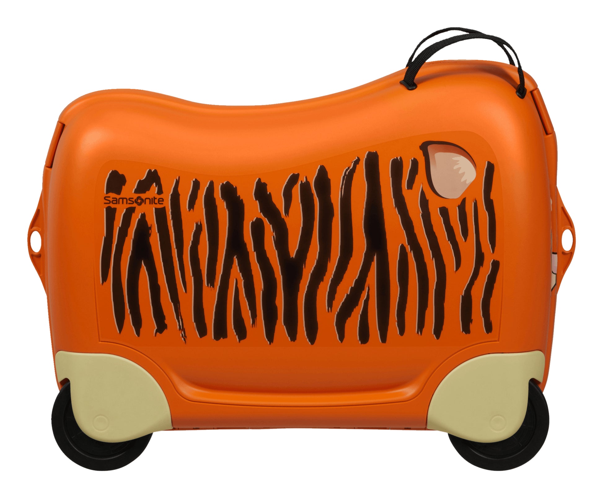 Samsonite Ride-on-Kindertrolley Handgepäck – 30 l, Hartschale PP, 4 Rollen, Tiger T., 52 × 38 × 21 cm