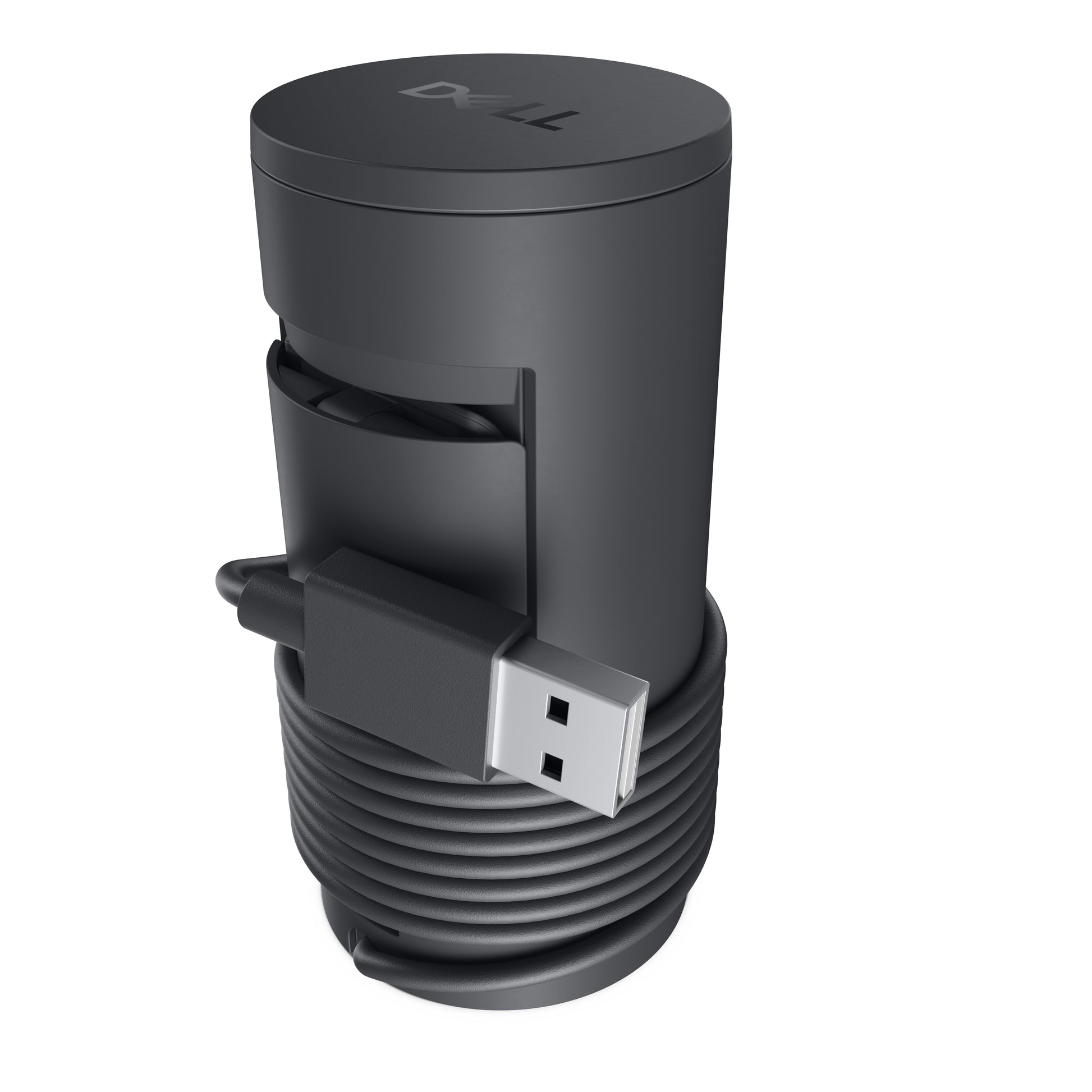 Dell Pro Webcam WB5023 – Webcam für Windows 10/11, macOS 11–13 – 2K QHD, bis 60 fps, USB‑A, Schwarz