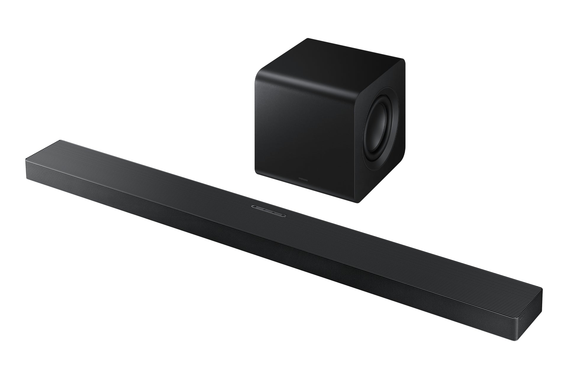 Samsung HW-QS700F – Soundbar – 3.1.2, Dolby Atmos/DTS Virtual:X, mit kabellosem Subwoofer, Titan Black