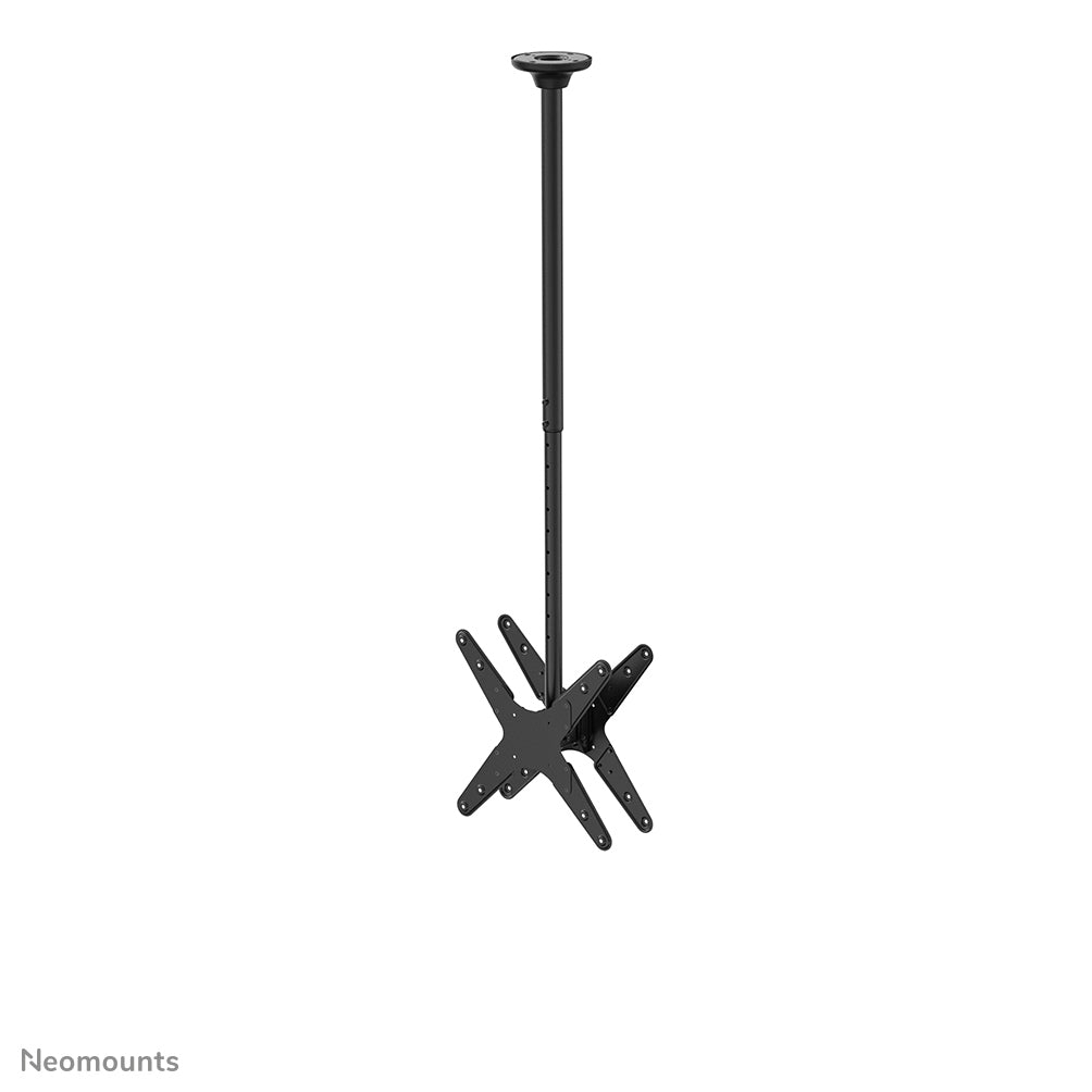 Neomounts FPMA-C340DBLACK – Deckenhalterung, neigbar, bis 75", VESA 400×400, bis 50 kg, schwarz