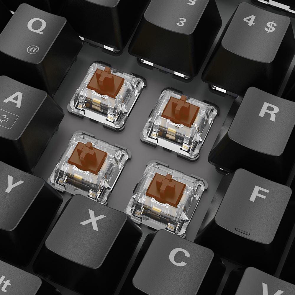 Sharkoon Skiller Mech SGK20 – Gaming-Tastatur – mechanisch, RGB – USB-A – QWERTZ (DE) – Schwarz