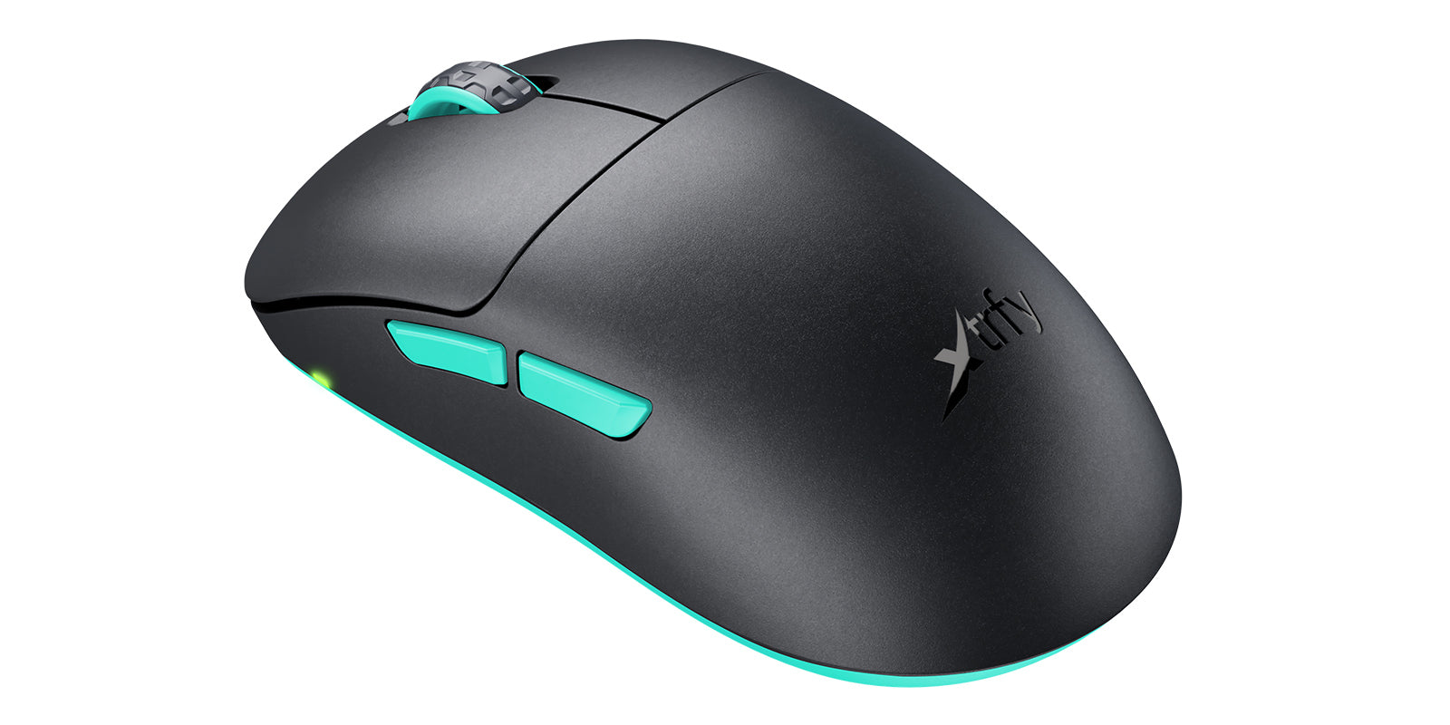 CHERRY XTRFY M8 – Gaming-Maus – Kabellos (2,4 GHz), 26000 DPI, RGB-Beleuchtung, beidhändig, Schwarz