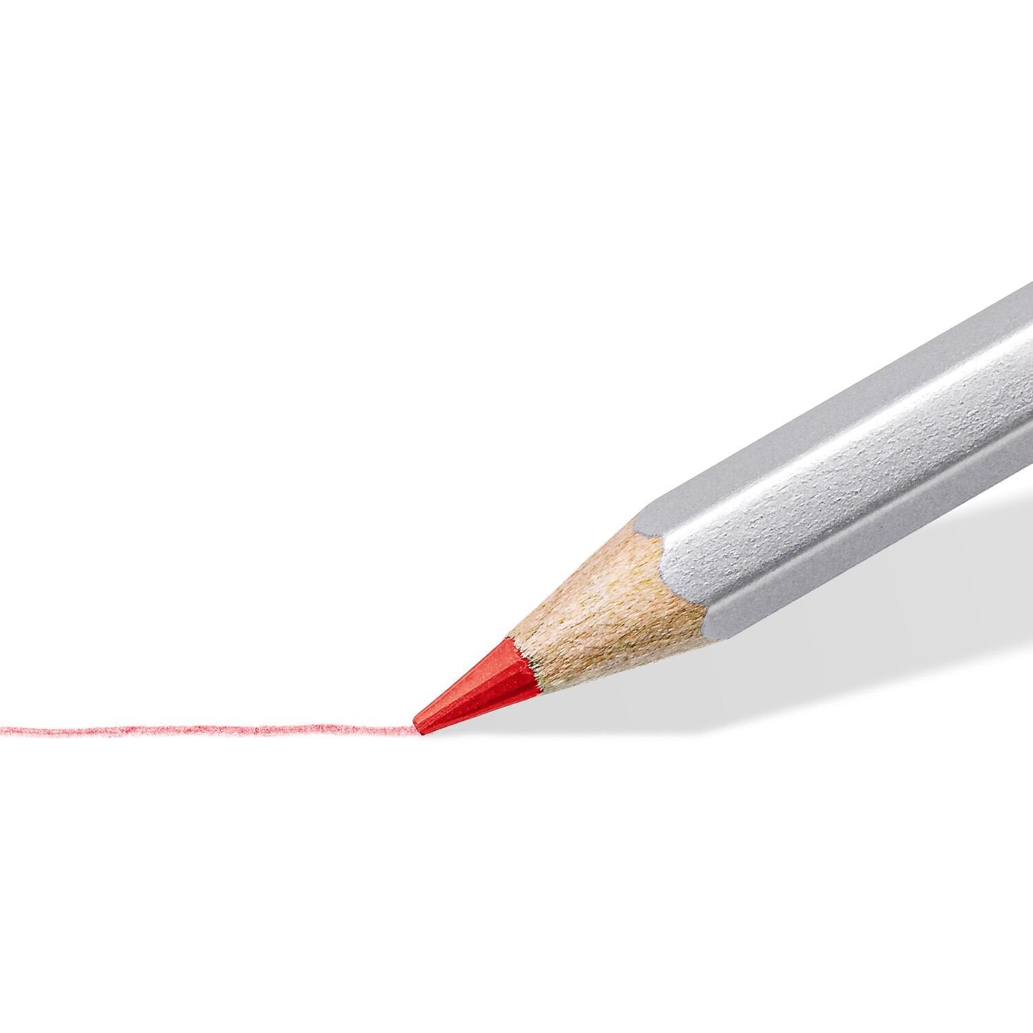 Staedtler Aquarellbuntstift Karat 60er-Metalletui – bruchsichere Mine, sechskant, Strichbreite 3,0 mm