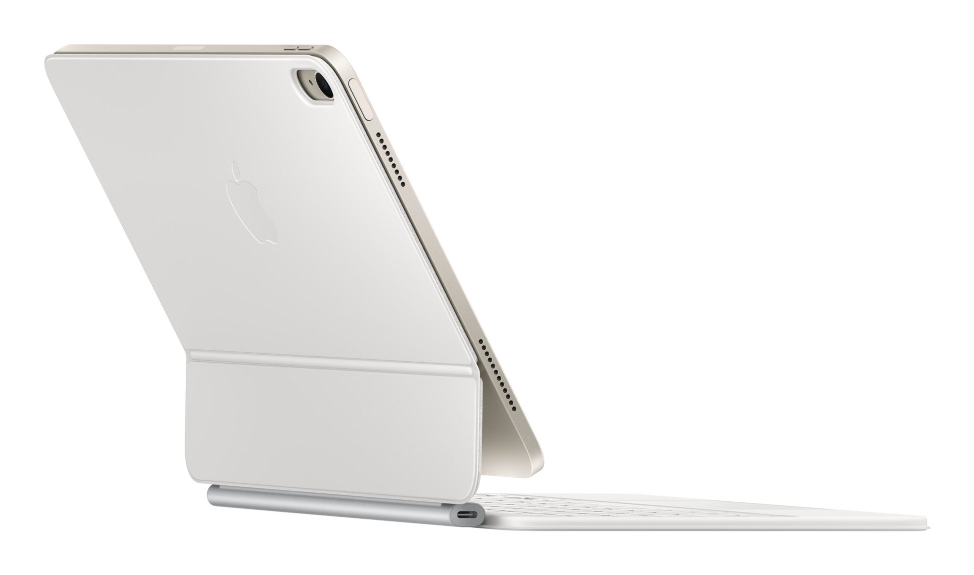 Apple Magic Keyboard – Tastatur, DE-Layout (DE), Weiss – für iPad Air 11" (M3)