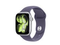 Apple Watch S11 – Smartwatch – 36 mm, GPS, OLED, 50 m, Silber, Bandgrösse M/L, Sportarmband