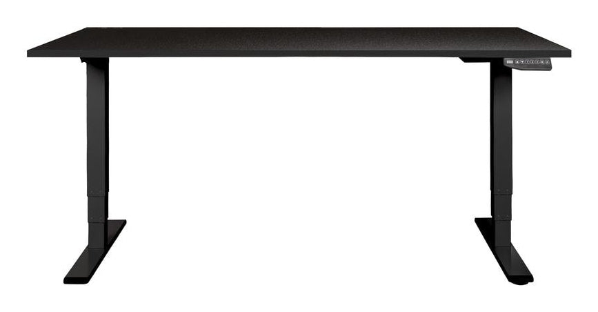 Contini Stehtisch – 180 × 80 × 64,5 cm – schwarz – höhenverstellbar