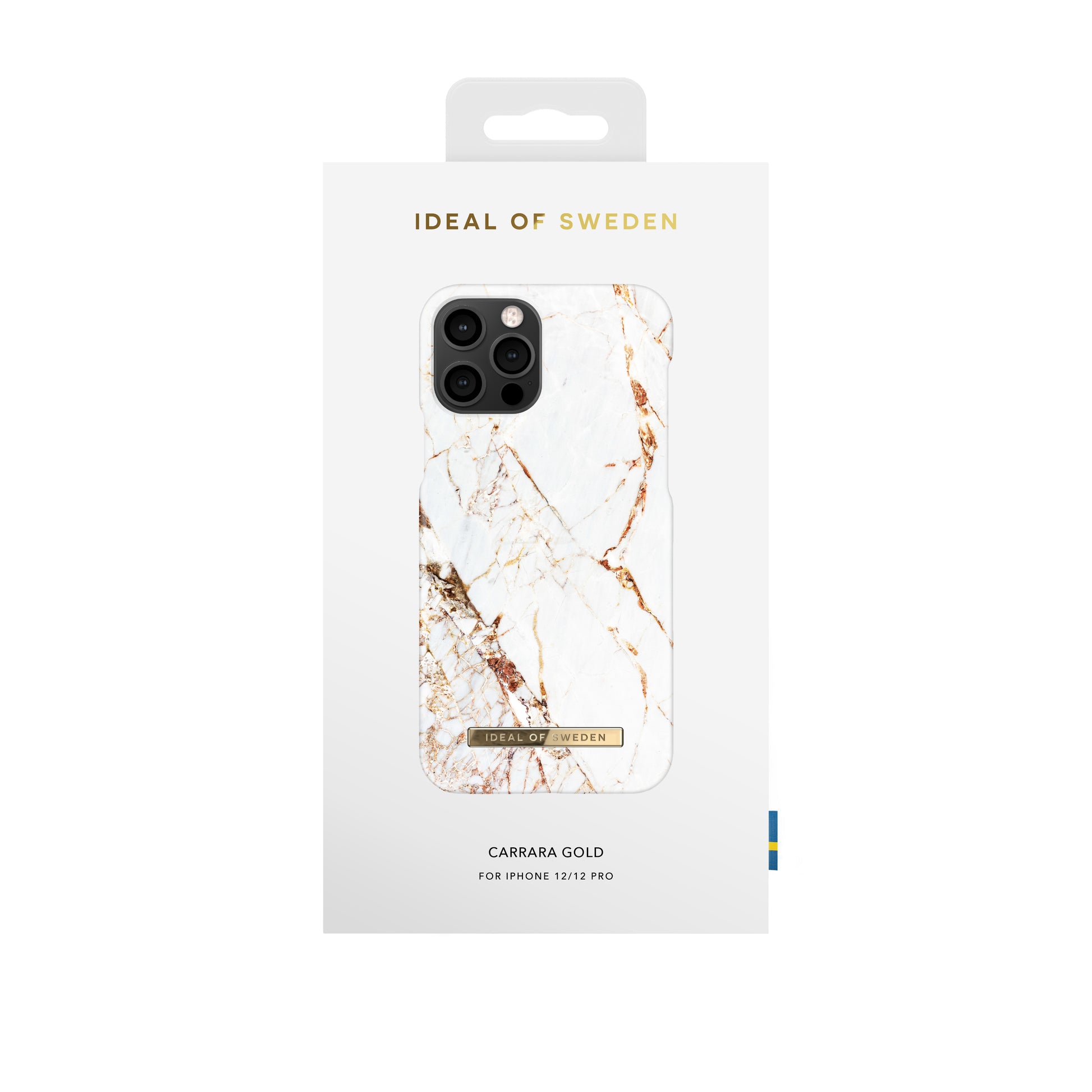 Ideal of Sweden – Backcover – für Apple iPhone 12/12 Pro – Carrara Gold – PC