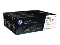 HP Toner-Multipack 305A – C/M/Y, 2600 Seiten