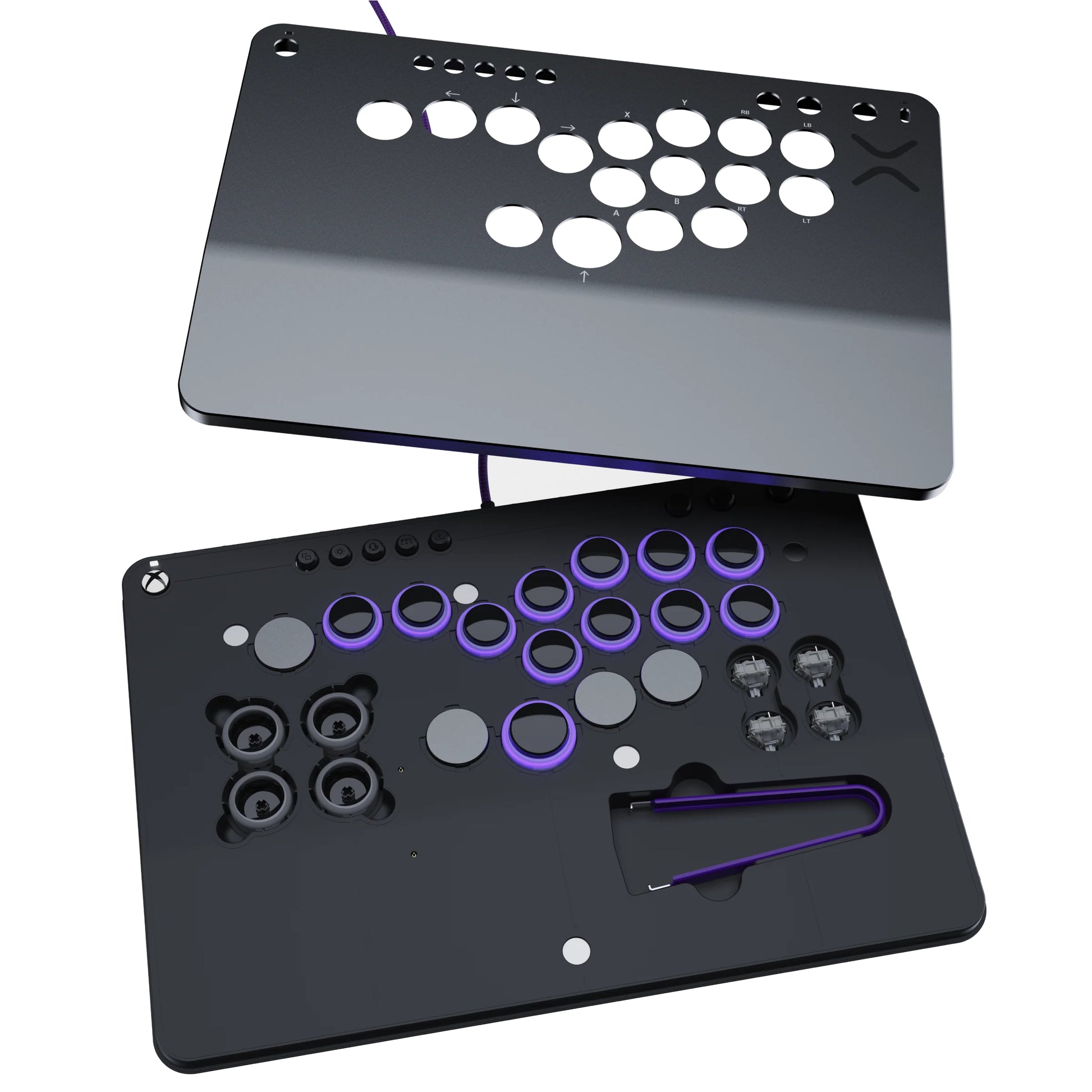 PDP VICTRIX Pro KO – Joystick – USB (USB Typ-C), Grau, für Xbox Series X/S & PC
