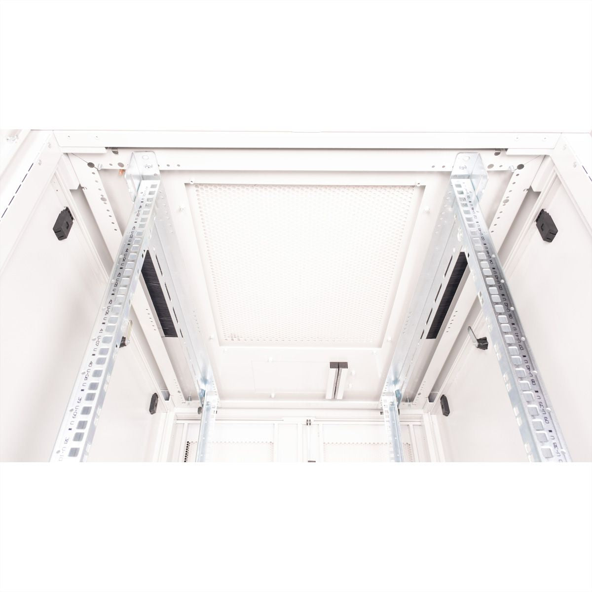ROLINE Pro – 19" Netzwerkschrank 36U, IP20, abschliessbar, 800 × 1000 × 1705 mm, lichtgrau, Stahl