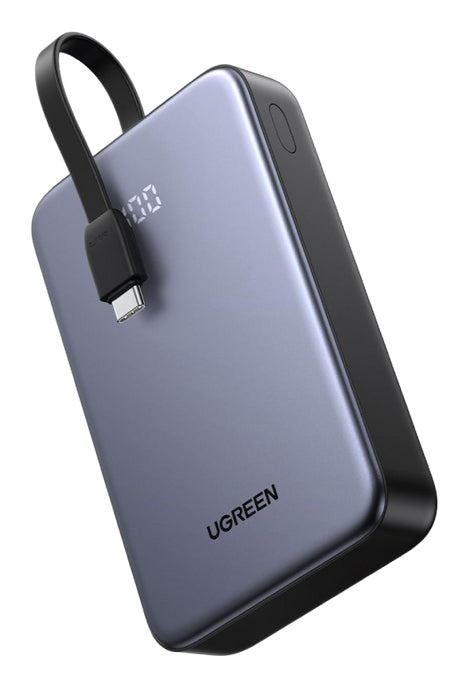 Ugreen 45762 Powerbank 20'000 mAh – 20 W PD, 2× USB-C, 1× USB-A, grau