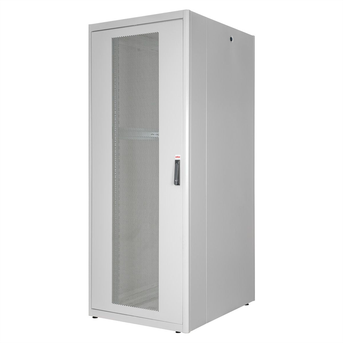 ROLINE Basic – 19" Netzwerkschrank 42U, IP20, abschliessbar, 800 × 1000 × 2010 mm, lichtgrau, Stahl