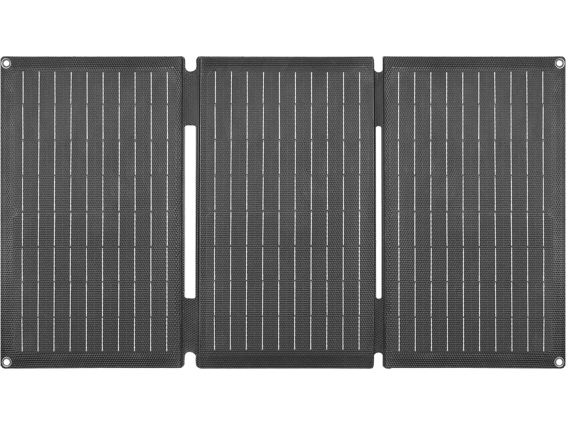Sandberg 421-19 Solarpanel-Ladegerät 30 W – Monokristallin, USB-C×1, USB-A×1, wasserfest – schwarz