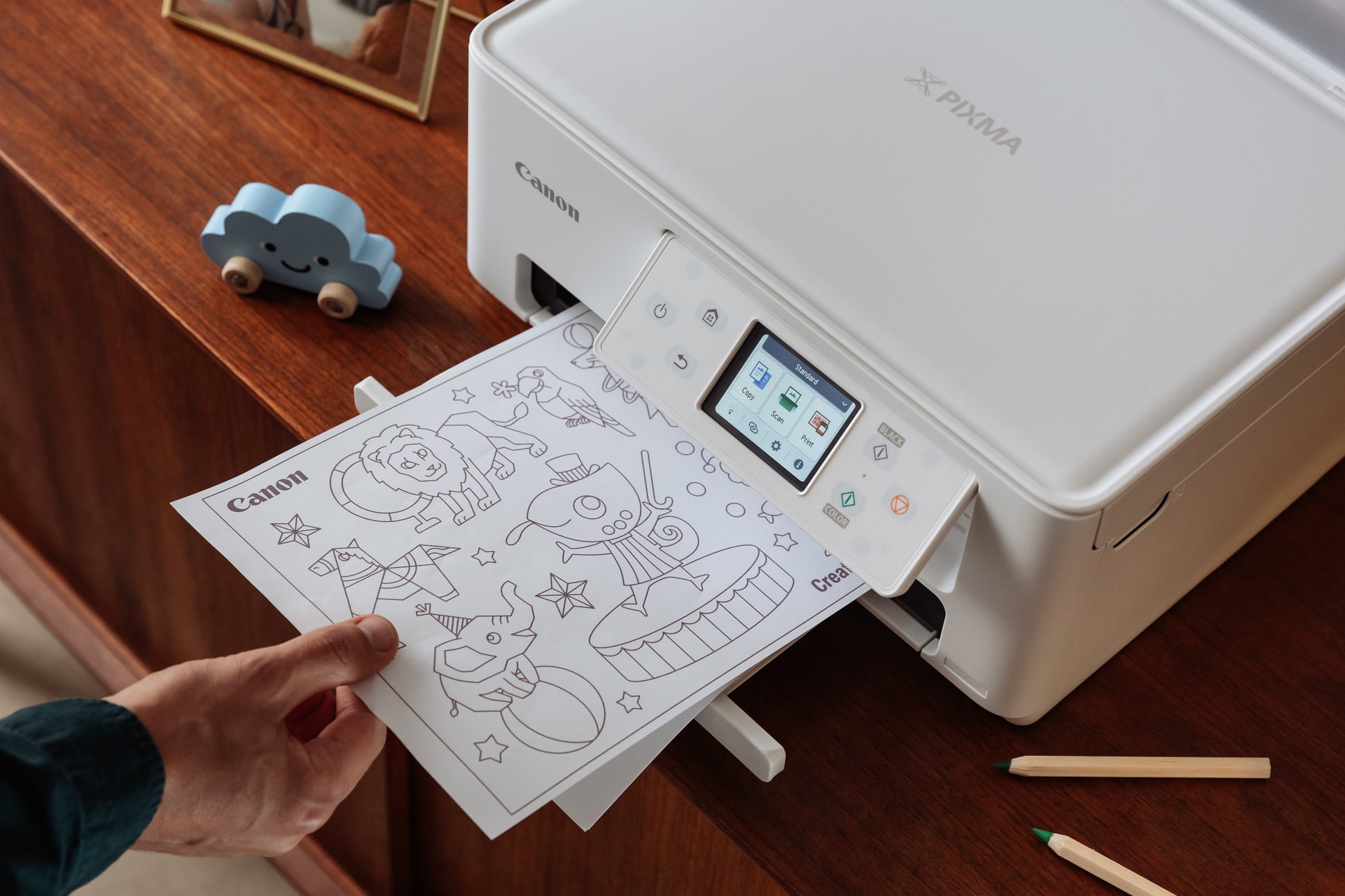Canon PIXMA TS7650i – Farbiges Tintenstrahl-MFP A4, 3-in-1 – USB/WLAN – Duplex – 15 S./Min. S/W, 10 S./Min. Farbe