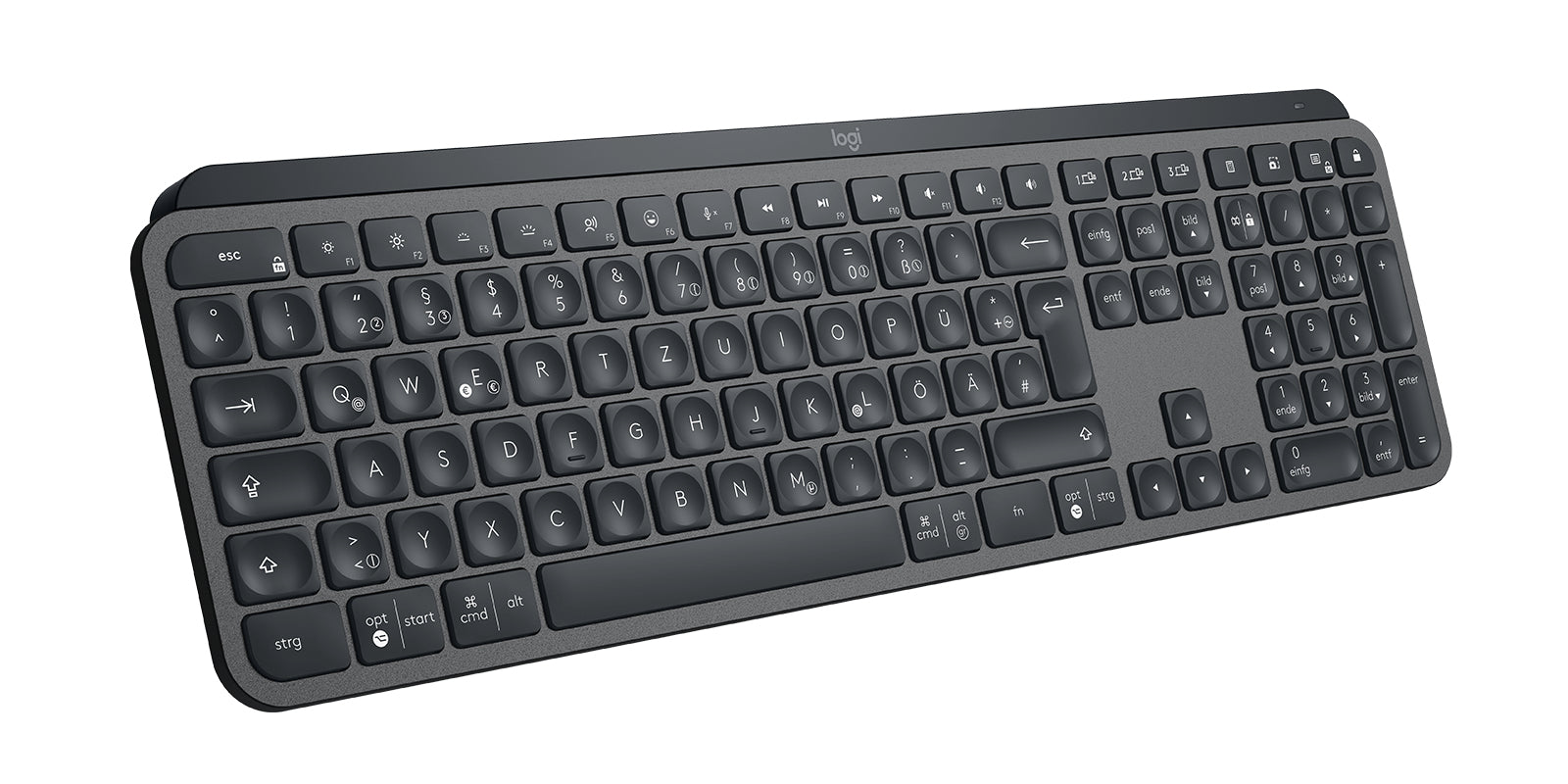 Logitech MX Keys for Business – Tastatur, DE-Layout (DE), Graphit