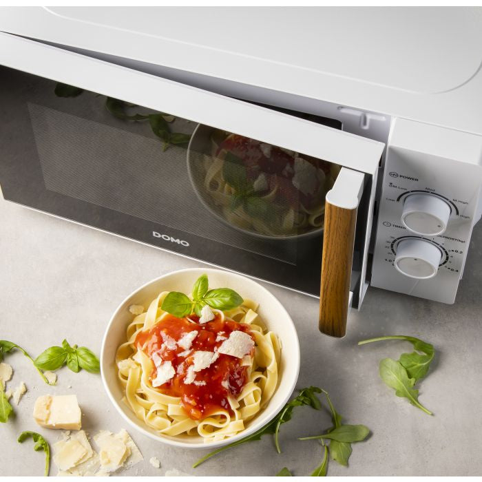 Domo Solo-Mikrowelle DO2720 – 20 l, 700 W – weiss