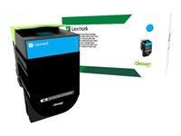 Lexmark Toner – cyan, 2000 Seiten