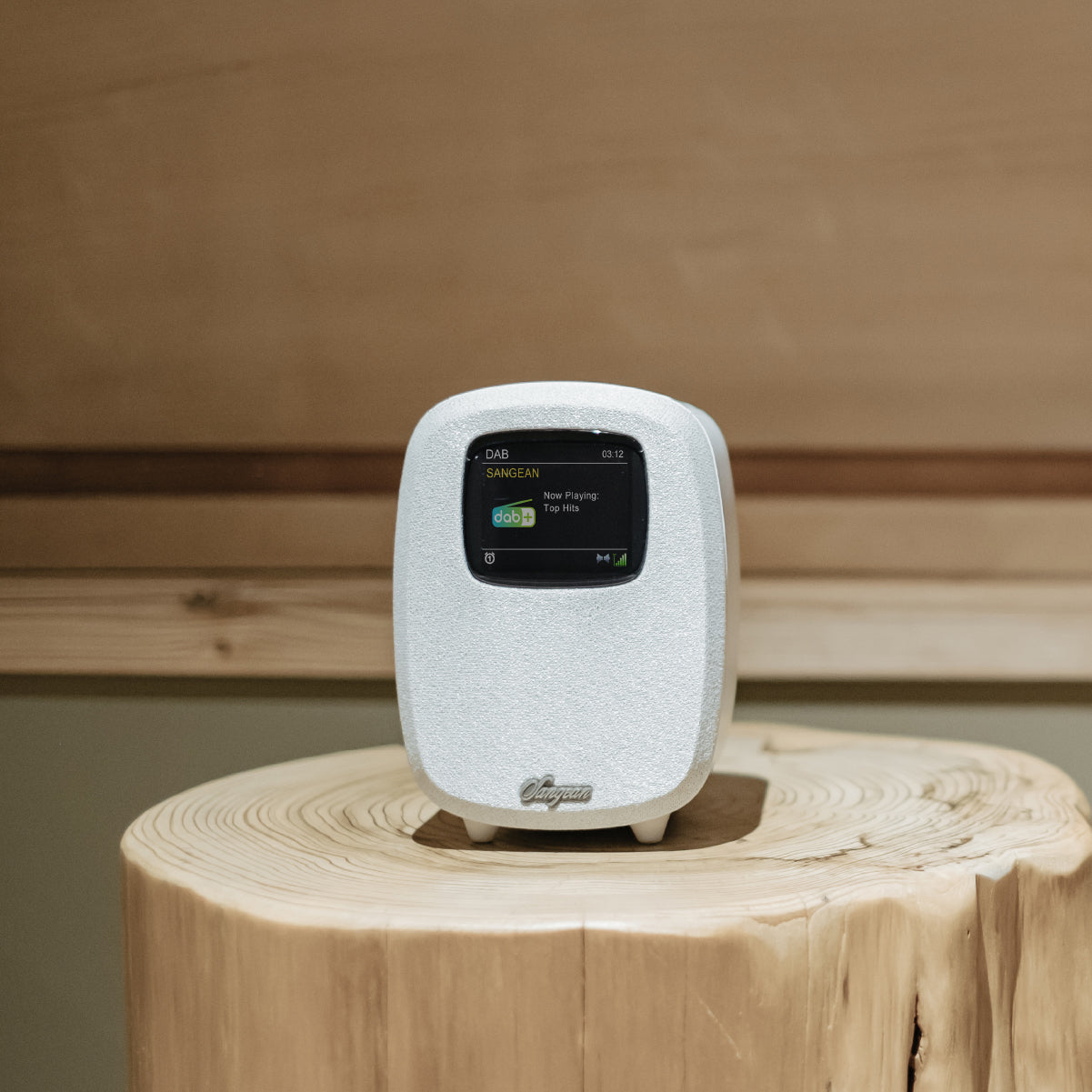 Sangean DCR-83 – Radiowecker DAB+/UKW, Bluetooth – Weiss