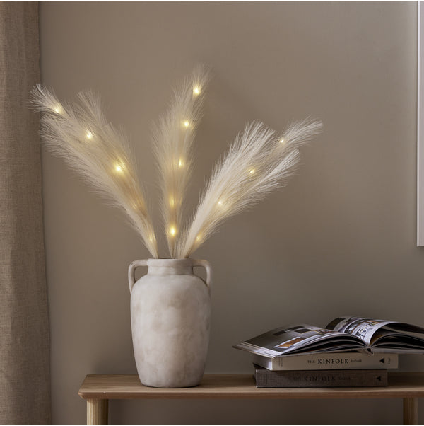 Star Trading Dekoratives Licht – Starterset, 65 cm, 0,09 W, Warmweiss, Weiss, Batteriebetrieben, 3 Lampen