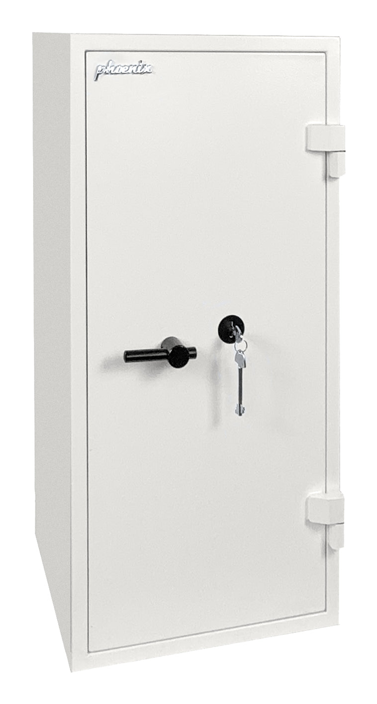 Phoenix Safe Co. Phoenix Tresor Fortress SS1455K – Schlüsselschloss – 95 l – Bodenmontage – Weiss