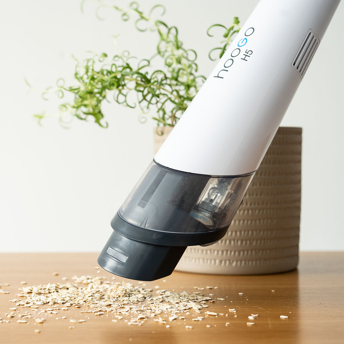 Hoogo Akkustaubsauger H5, 2-in-1 – 30 min, 120 W, Behälter 0,3 l