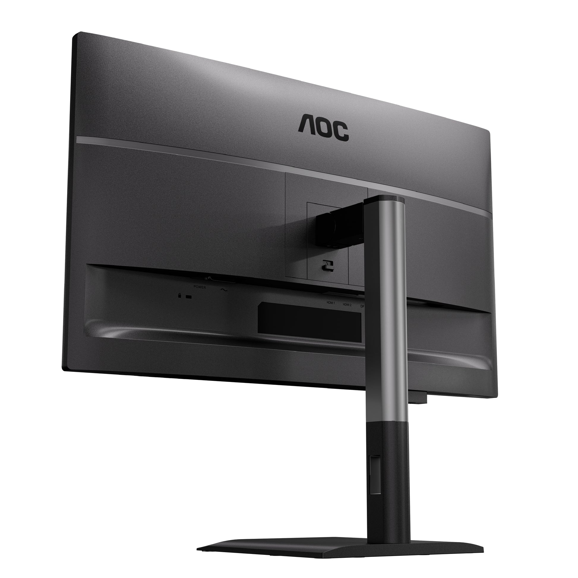 AOC Q27P4U – Monitor, 27", 2560 × 1440 (WQHD), IPS, 120 Hz, 350 cd/m², USB-Hub, Adaptive Sync, Schwarz