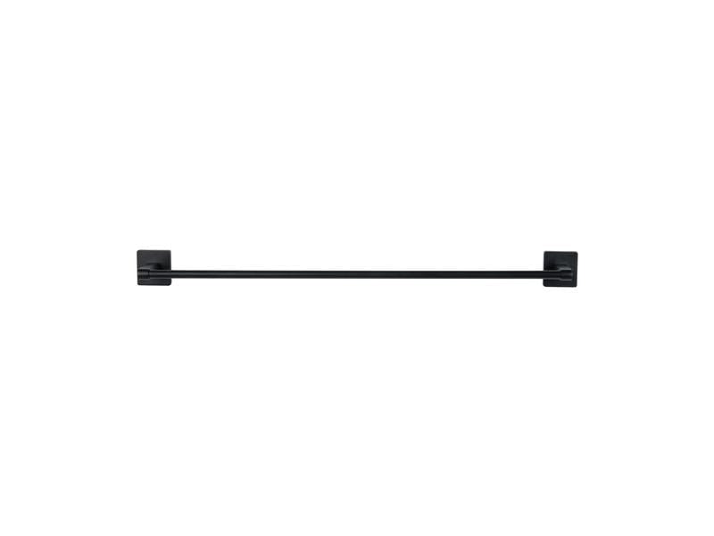 COCON Handtuchhalter – 65,5×5,3×8,5 cm, Zink, 3 kg, zum Schrauben, Schwarz
