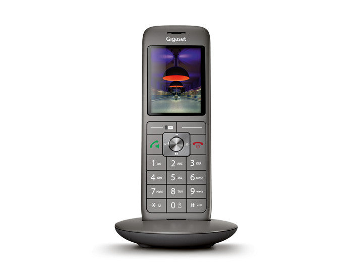 Gigaset CL660 HX – DECT-Telefon mit Basis, 2,4", freisprechen, anthrazit