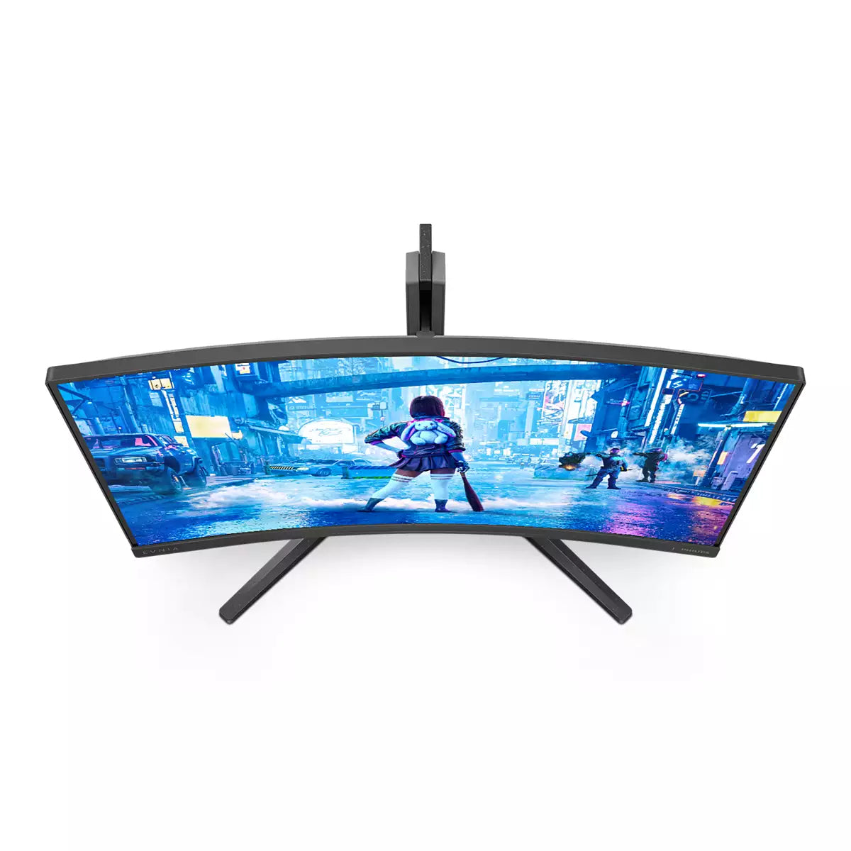 Philips Evnia 5000 27M2C5200W/00 – Monitor, 27", VA, 280 Hz, 300 cd/m², Gebogen, VESA 100 × 100, Schwarz