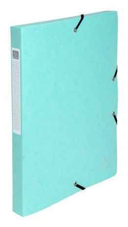 Exacompta Gummibandmappe Aquarel A4 – Karton, mehrfarbig, bis 200 Blatt, 5 Stk.