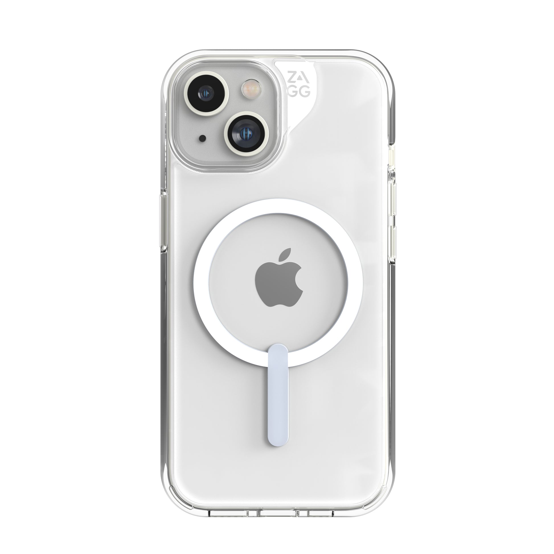 ZAGG Crystal Palace Snap – Backcover – für Apple iPhone 15/14/13, Graphen, Transparent, bis 4 m Sturzsicherung