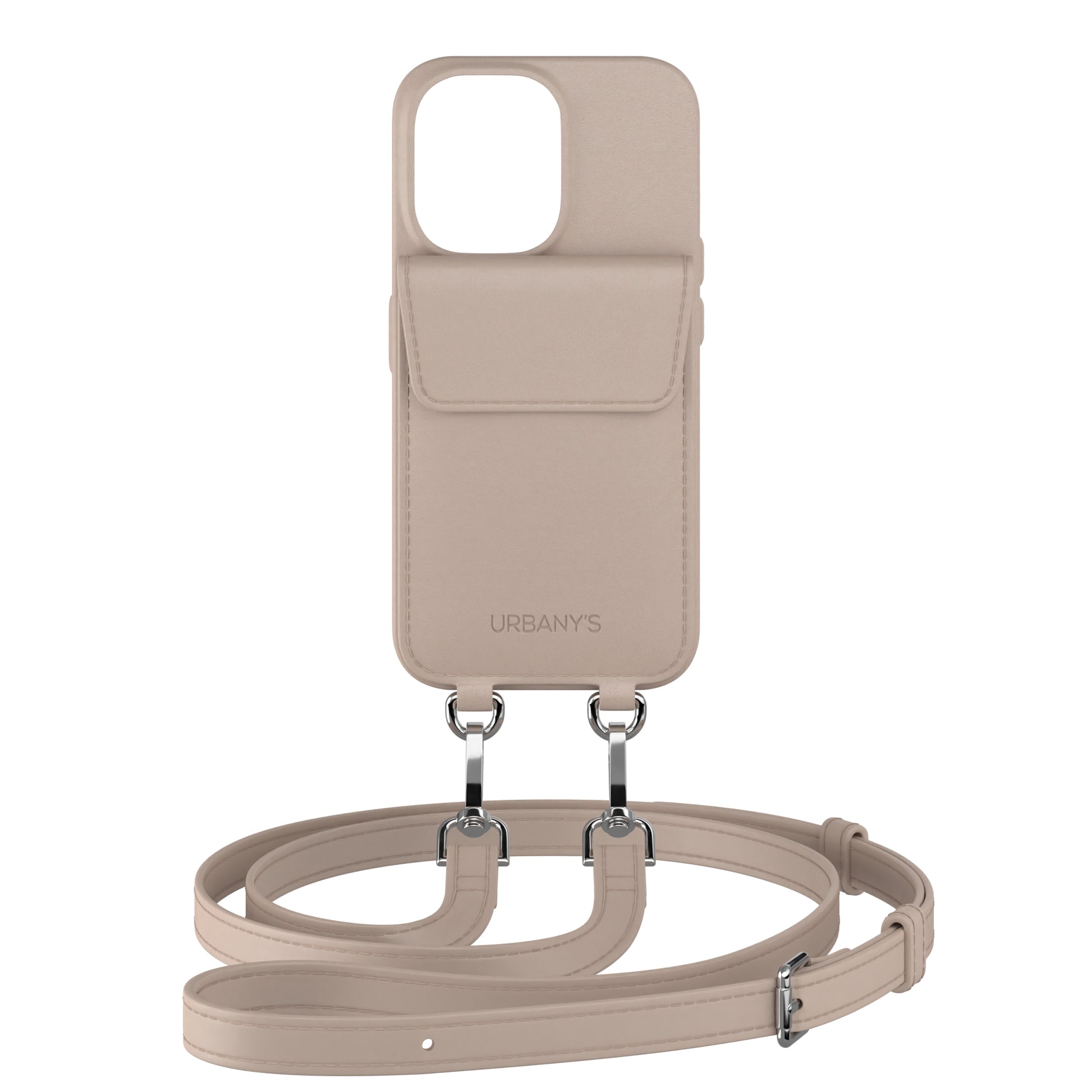 Urbany's Necklace-Hülle – für Apple iPhone Air – Beach Beauty – mit Kartenfach