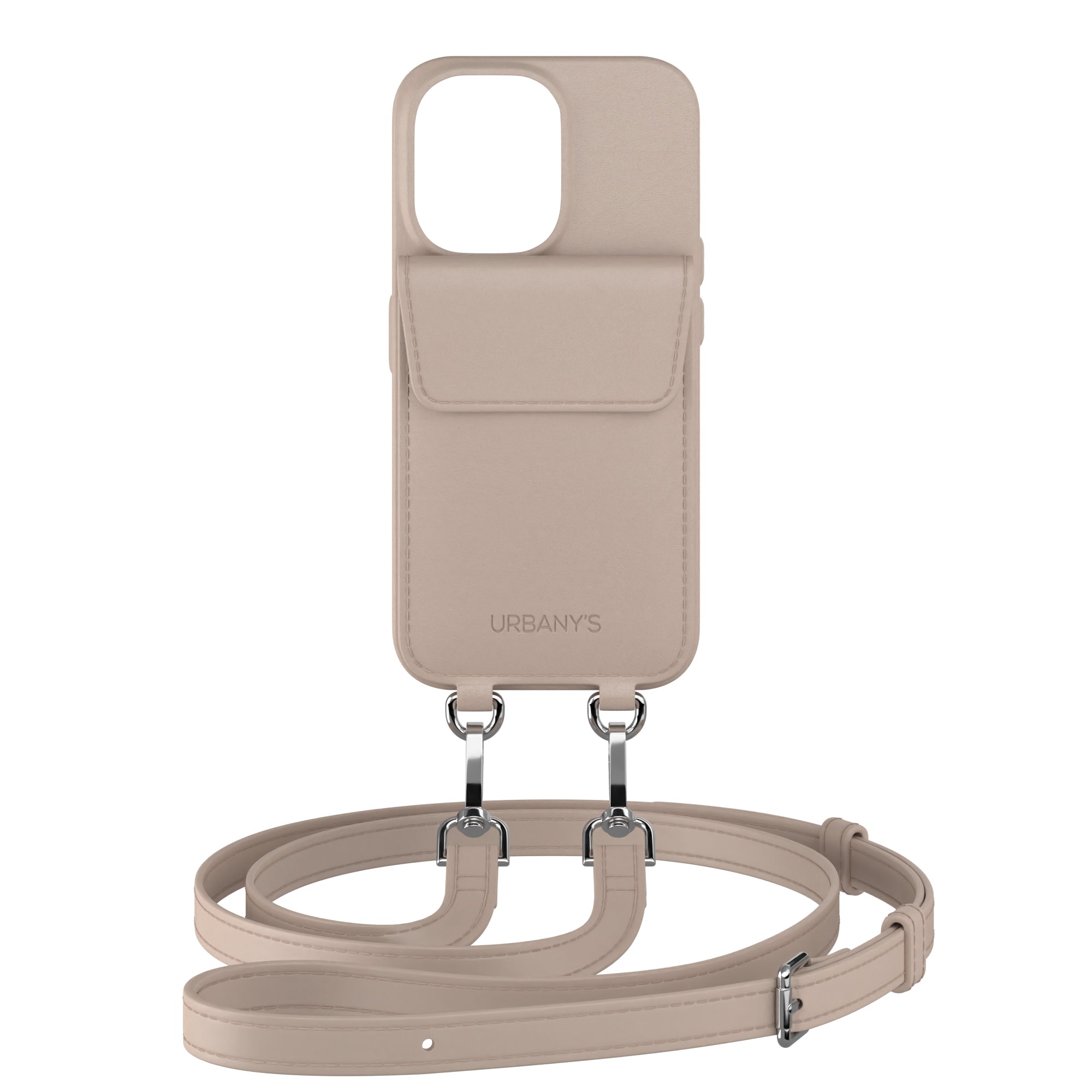 Urbany's Necklace-Hülle – für Apple iPhone Air – Beach Beauty – mit Kartenfach