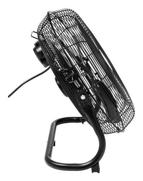 Furber. Furber Bodenventilator Vayu-Industry 16 Sc – 45 cm, 3 Stufen, 100 W, 58 dB(A), Schwarz