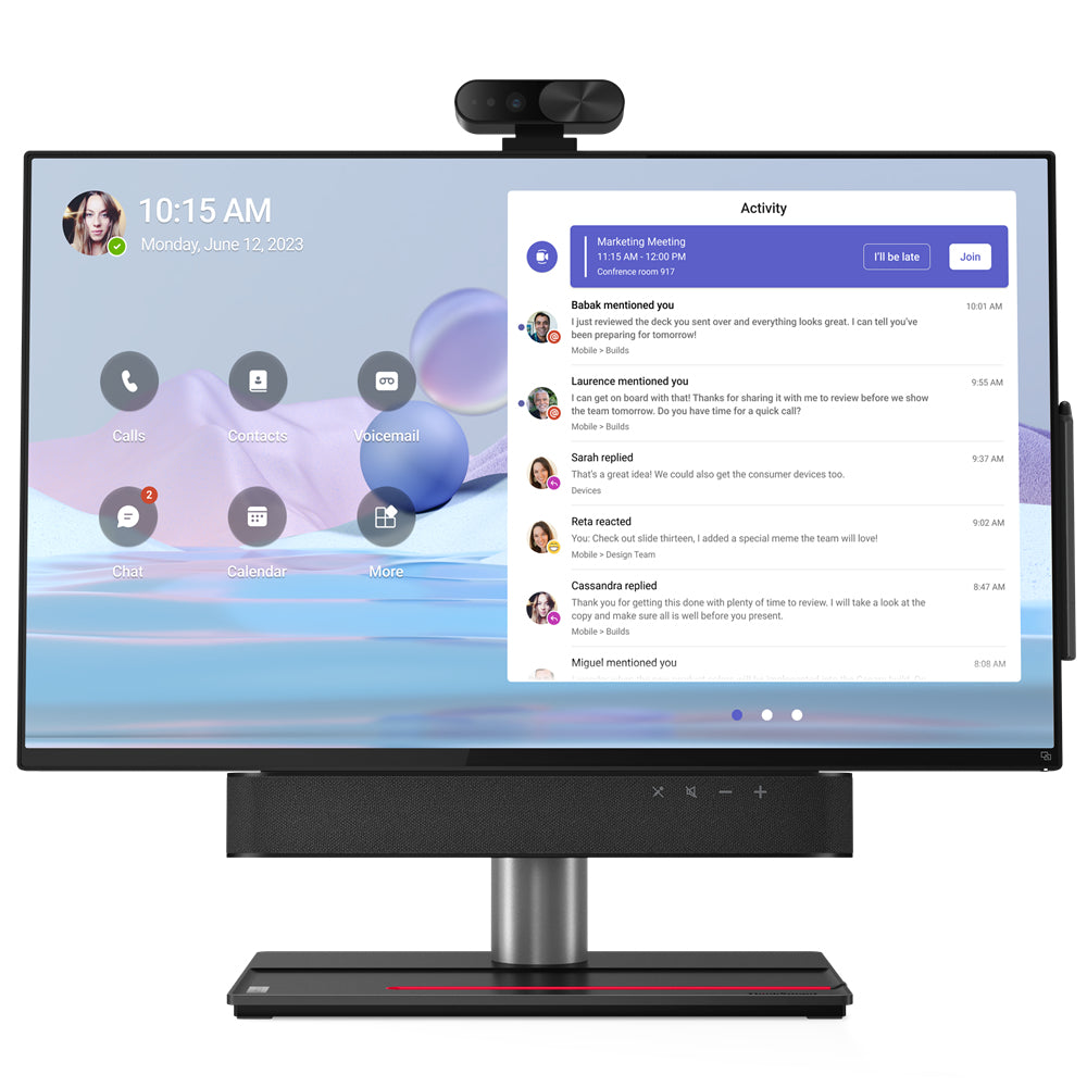 Lenovo ThinkSmart View Plus – Videokonferenzsystem – Full HD, Android, WLAN/LAN, Bluetooth 5.1