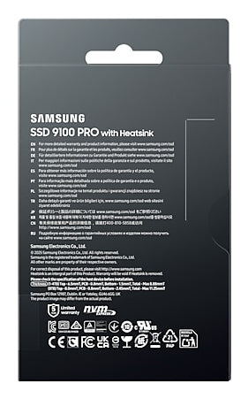 Samsung 9100 PRO – M.2 2280 NVMe PCIe 5.0, 8 TB, für PC/Laptop