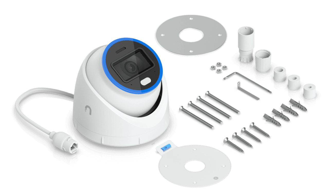 Ubiquiti UVC-AI-TURRET-W Kamera – 4K, PoE, wetterfest, weiss