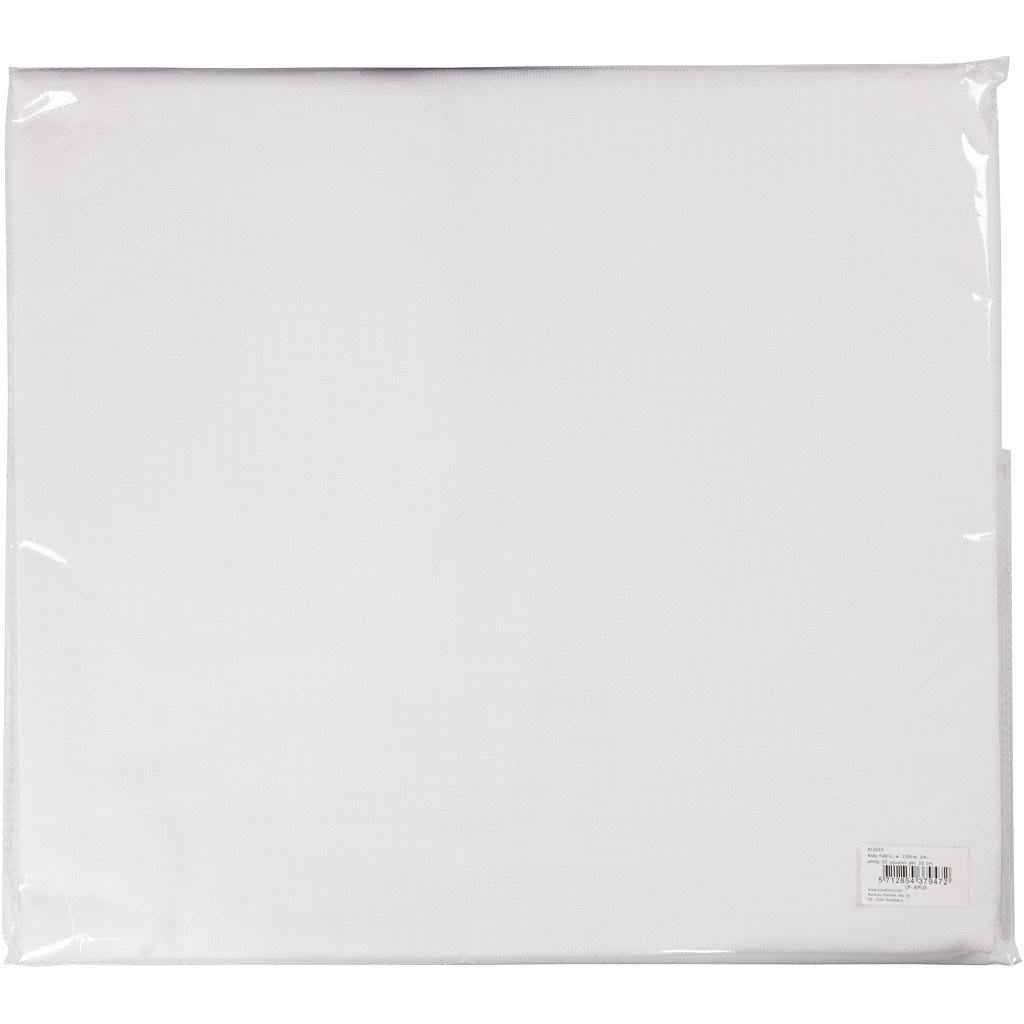 Creativ Company Aida-Stoff – Weiss – 150 cm